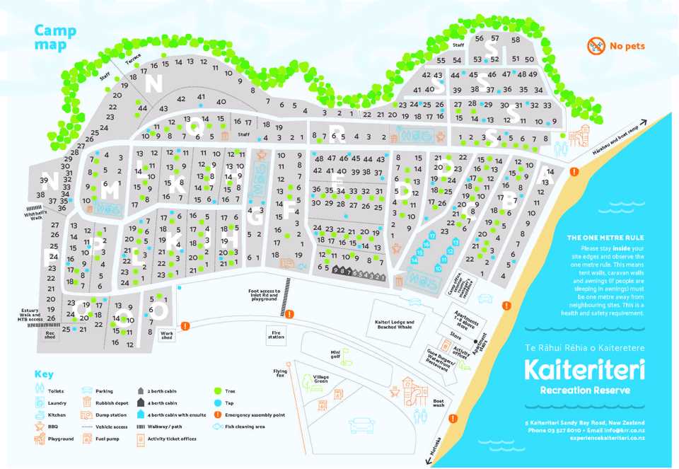 kaiteriteri-campground-map